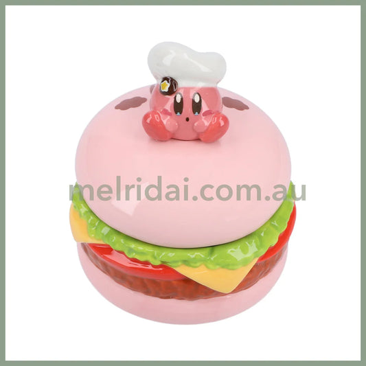 Kirby | Porcelain Box Cocotte Burger Kirby Café H125×W105×D105Mm ///