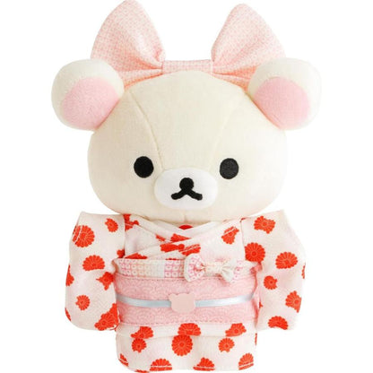 SAN-X | Rilakkuma Kimono Atsumete Plush Toy Plush Doll 190×145×85ｍｍ