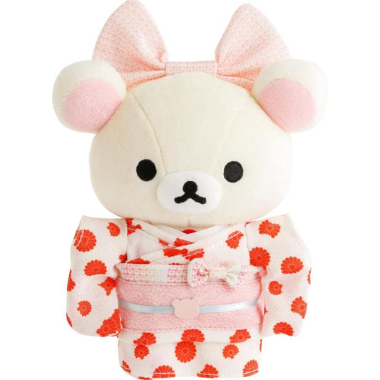 SAN-X | Rilakkuma Kimono Atsumete Plush Toy Plush Doll 190×145×85ｍｍ
