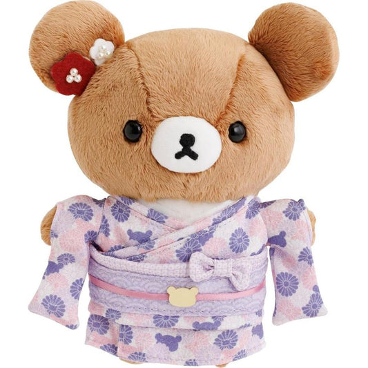 SAN-X | Rilakkuma ChairoiKoguma Kimono Atsumete Plush Toy Plush Doll 180×145×95ｍｍ
