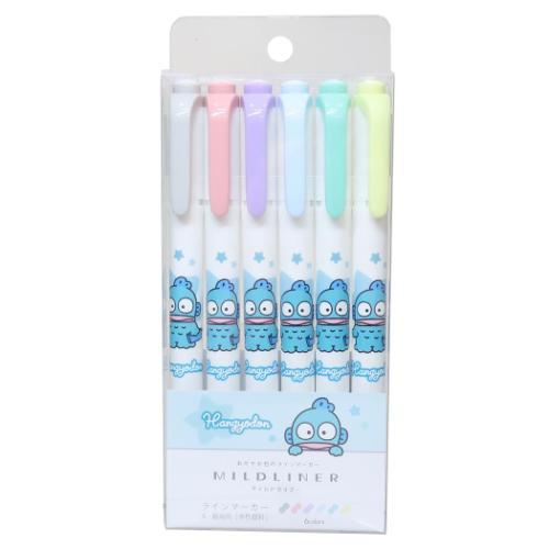 Zebra x Sanrio | Mildliner Double-Sided Highlighter Set 142×Φ12mm (Hangyodon - Star)