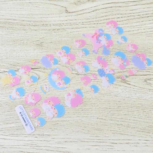 SANRIO | Fluffy Felt Sticker 90x175x1mm (Littletwinstars Little Twin Stars)