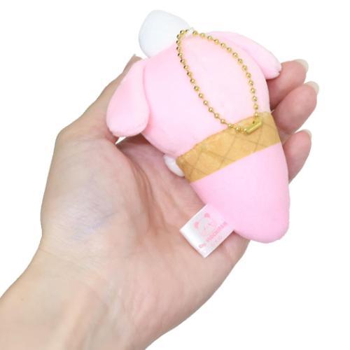 Sanrio x Mochi Mochi | My Melody Mascot Keychain Bag 100x120x55mm Charm (Ice Cream)