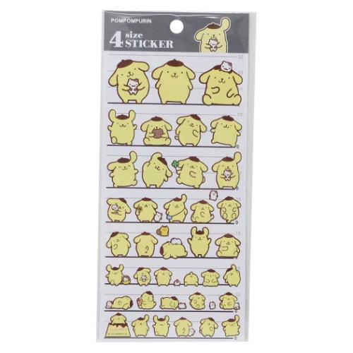 SANRIO | Pompompurin Pom Pom Purin 4 Size Sticker 205×95×1mm