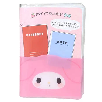 SANRIO | My Melody B7 Stationery Multi-Case Passport Case Cover with Pocket 136 x 95 x 10cm