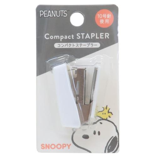 PEANUTS | Snoopy Mini Compact Stapler 38×17×25mm (White Face)