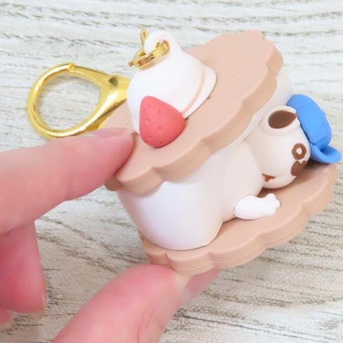PEANUTS | Snoopy Brother Olaf 3D Keychain 35×120×30mm (Cookie Sandwich)