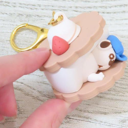 PEANUTS | Snoopy Brother Olaf 3D Keychain 35×120×30mm (Cookie Sandwich)