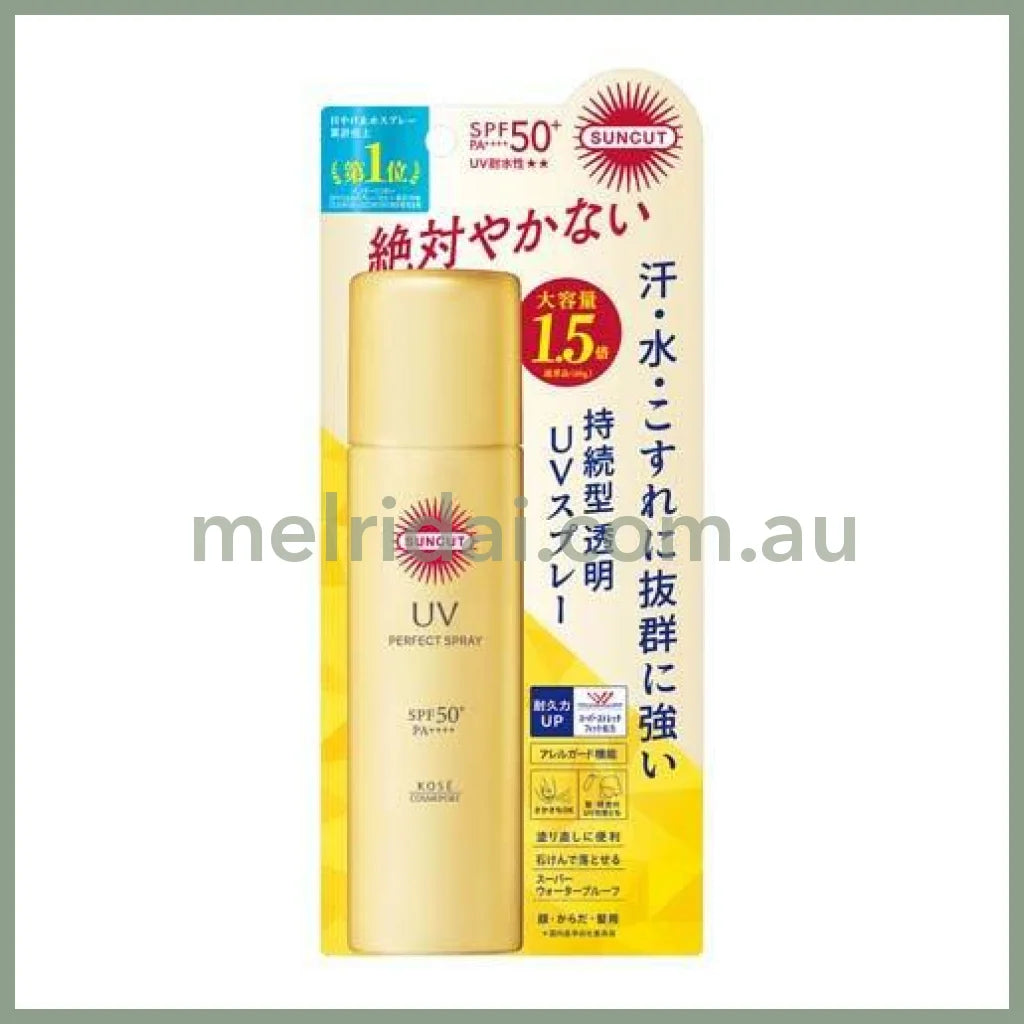 Kosé | Suncut Uv Protect Spray Super Water Proof 90G Spf50 +