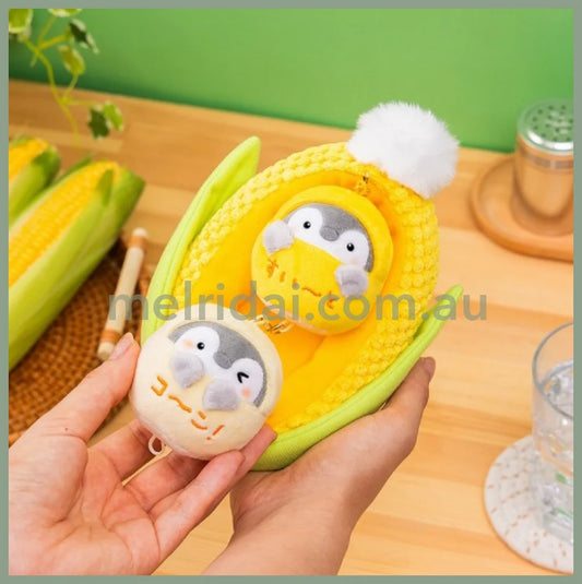 Koupen-Chan | Sweet Corn Mascot Plush Keychain H195 X W125 D90Mm