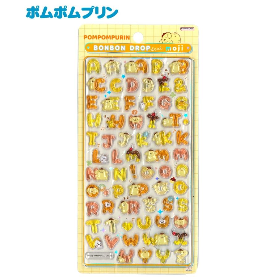 Bonbon Drop | Sanrio Pompompurin Pom Pom Purin Seal 3D Sticker 95×170×5mm