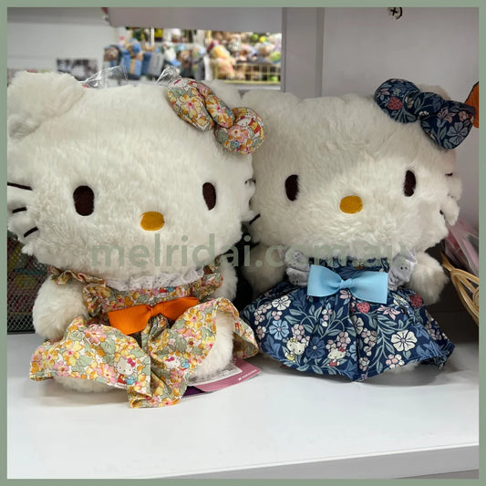 Liberty Fabrics X Sanrio | Hello Kitty Plush Doll S H22×W19×D15Cm (50Th Anniversary)