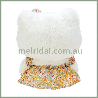 Liberty Fabrics X Sanrio | Hello Kitty Plush Doll S H22×W19×D15Cm (50Th Anniversary)