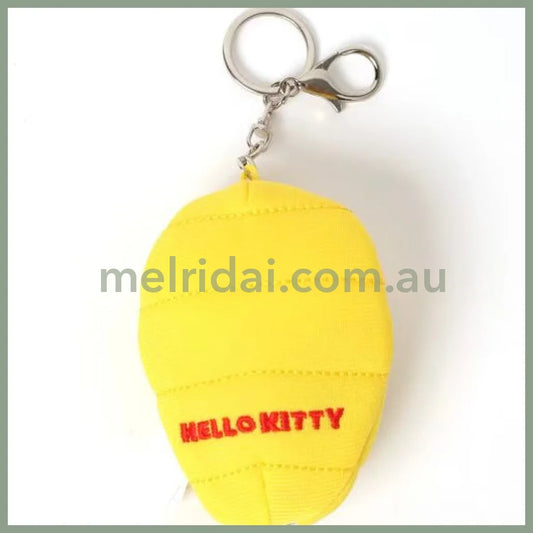 Me% x Hello Kitty | Mini Mascot Holder Plush Keychain 13cm 4th Ver. (Camping)