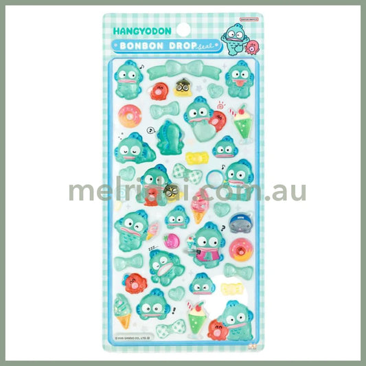 Bonbon Drop | Sanrio Hangyodon Seal 3D Sticker 95×170×5mm