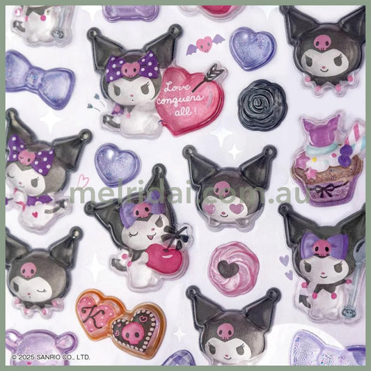Bonbon Drop | Sanrio Kuromi Seal 3D Sticker 95×170×5mm