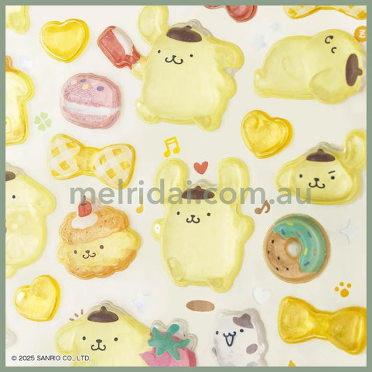 Bonbon Drop | Sanrio Pompompurin Pom Pom Purin Seal 3D Sticker 95×170×5mm