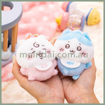 CHIIKAWA | Hachiware Mascot Holder Plush Keychain Bag Charm 100×90×50mm (Chiikawa Baby)