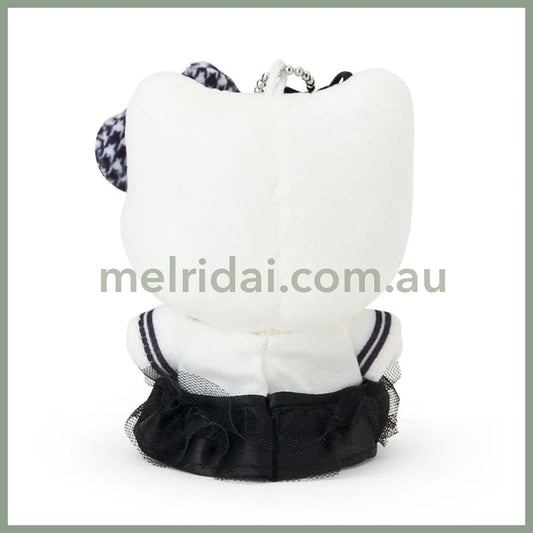 【Limit 1/customer】SANRIO | Hello Kitty Mascot Holder Plush Keychain 5.0 x 7.9 x 13.5cm (Monotone)