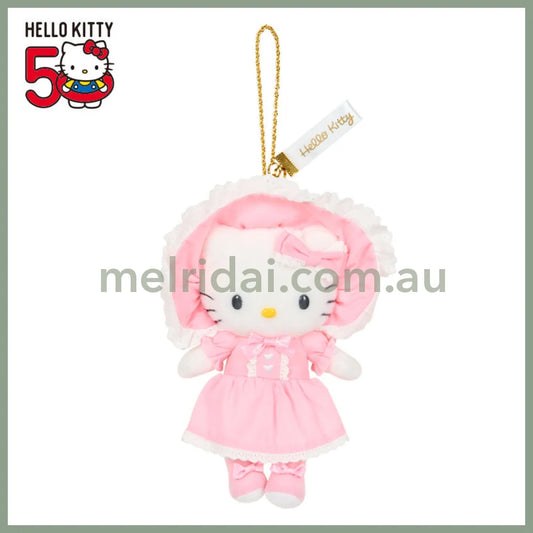 【Limit 1 / customer】SANRIO | Hello Kitty Style up Long Leg Mascot Holder / Plush Keychain / Bag Charm 15×7×17cm (50th
