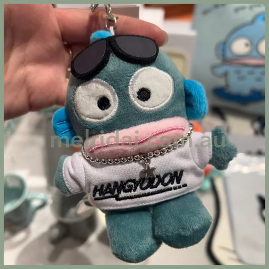 【Limit 1/customer】SANRIO x St. | Hangyodon Mascot Holder Plush Keychain 10cm Approx.