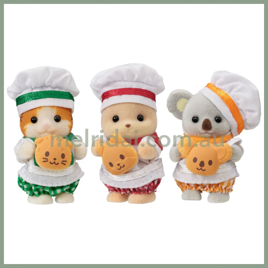 Sylvanian Families | Baby Trio Bakery Set