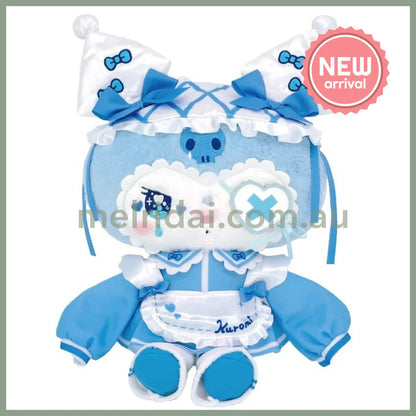 【Limit 1】SANRIO x MU DOLLY MIX | Kuromi Blue Plush Toy Plush Doll 175×220×110mm