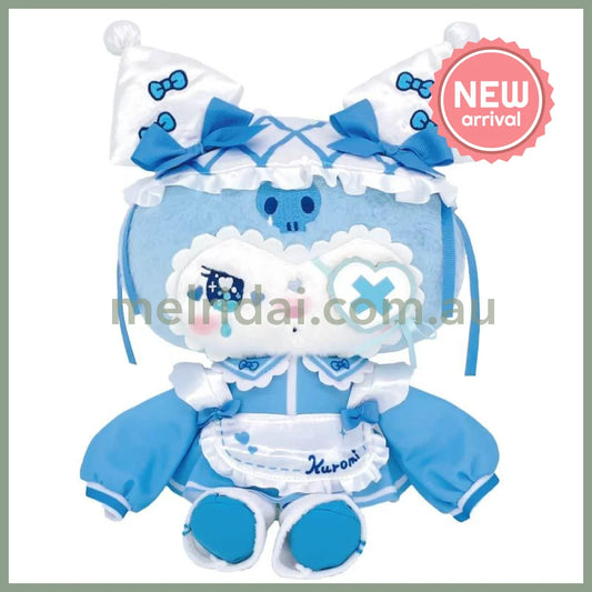 【Limit 1】SANRIO x MU DOLLY MIX | Kuromi Blue Plush Toy Plush Doll 175×220×110mm