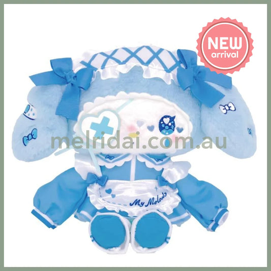 【Limit 1】SANRIO x MU DOLLY MIX | My Melody Blue Plush Toy Plush Doll 175×220×110mm