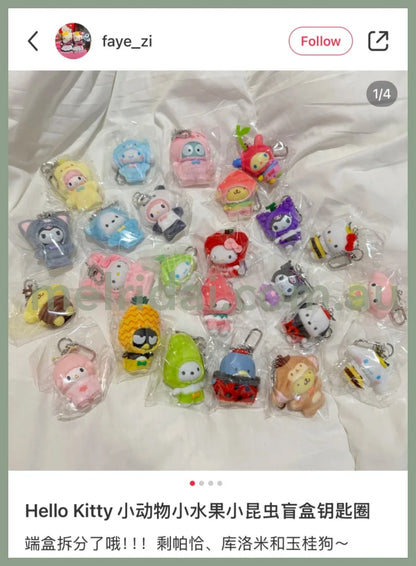 Sanrio | Secret Keychain Blind Box (Blue)