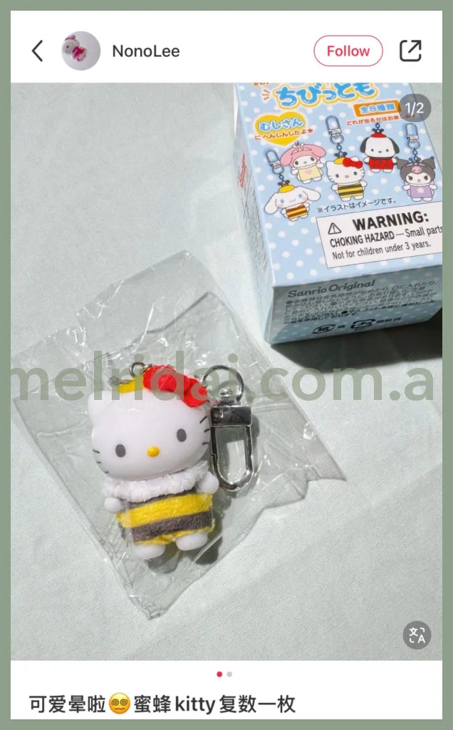 Sanrio | Secret Keychain Blind Box (Blue)