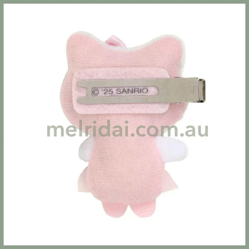 【Limit 3/customer】SANRIO | Secret Hair Clip Blind Box 9.4 x 9.1 x 2.3cm (White Cat Ballerina)