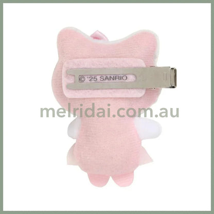 【Limit 3/customer】SANRIO | Secret Hair Clip Blind Box 9.4 x 9.1 x 2.3cm (White Cat Ballerina)