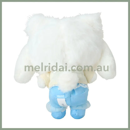 【Limite 1/customer】SANRIO | Cinnamoroll Mascot Holder Plush Keychain 15.4 x 12.2 x 6.8cm (White Cat Ballerina)