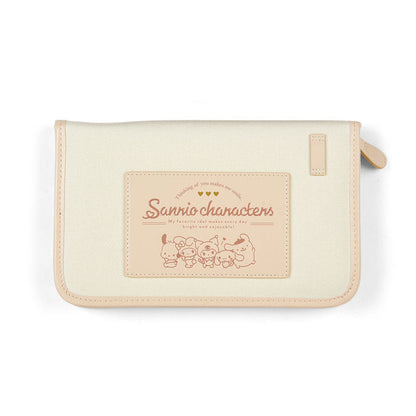 Sanrio | Multi Pouch (Enjoy Idol) 23×2.5×14Cm // Pu Beige