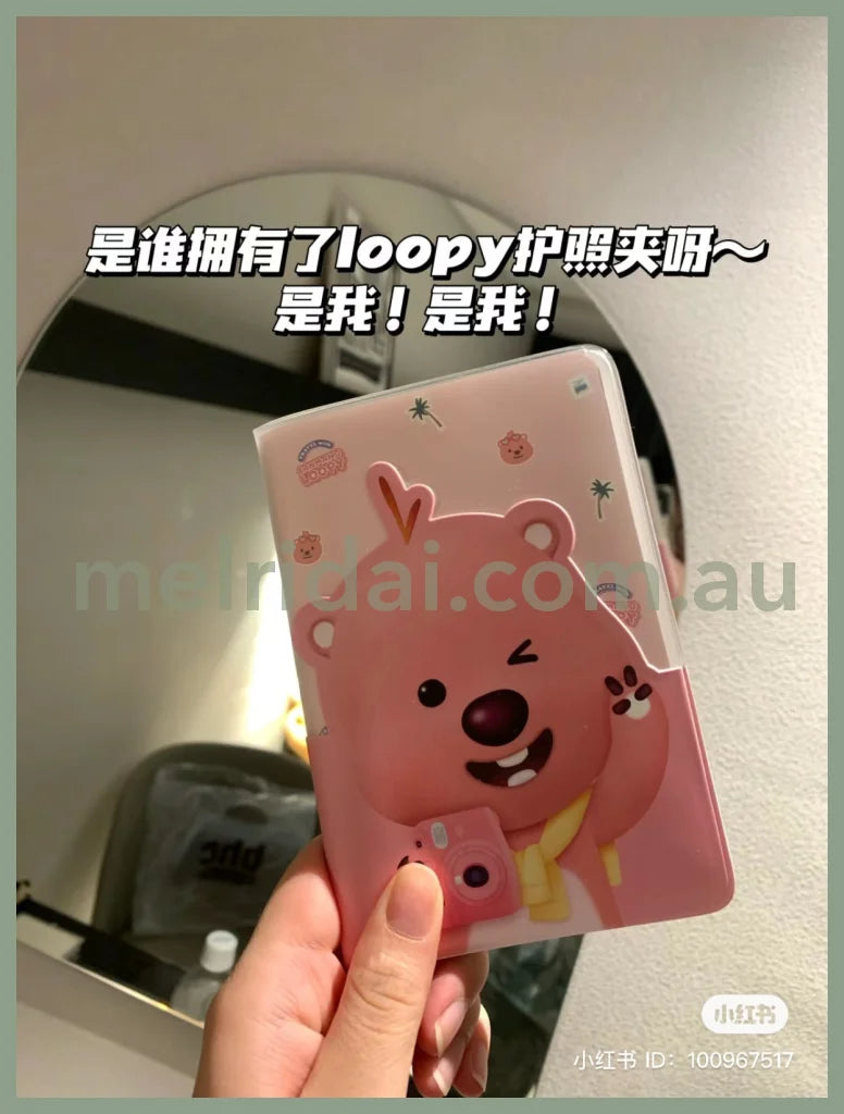 Loopy | Pocket Passport Case 露比 小海狸 护照夹/护照保护套