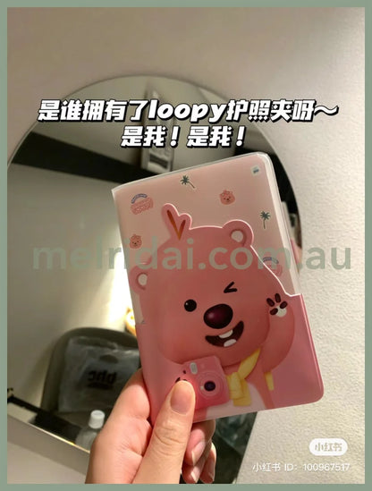 Loopy | Pocket Passport Case 露比 小海狸 护照夹/护照保护套
