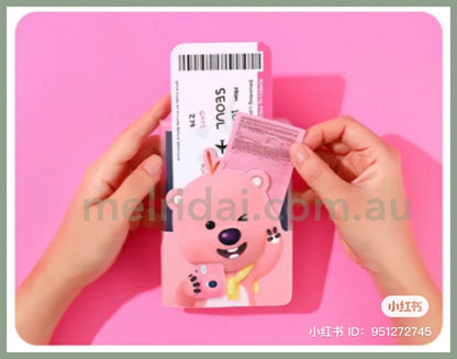 Loopy | Pocket Passport Case / Pink