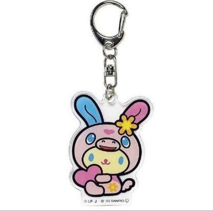 SANRIO | Usahana Acrylic Keychain 59×42×3mm (Rody Bounce Horse)
