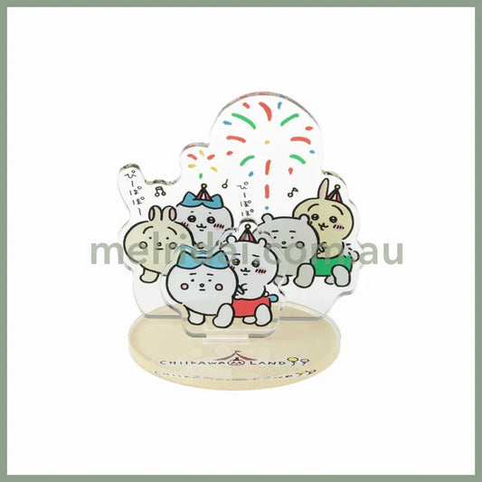 【Made In Japan】Chiikawa | Acrylic Stand H52×W60×D50Mm 吉伊卡哇 亚克力摆件/桌面摆件（游乐园系列）