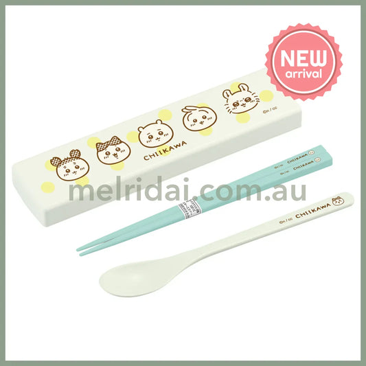 【Made in Japan】CHIIKAWA | Chopstick case with pullout lid Combi set 18×191×48mm (Dishwasher and dish dryer safe)