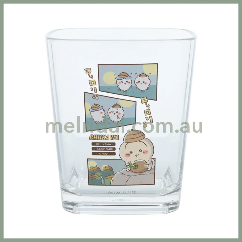 【Made In Japan】Chiikawa | Clear Pen Stand H90×W78×D78Mm (Donguri Dj) 吉伊卡哇 透明笔筒/桌面收纳