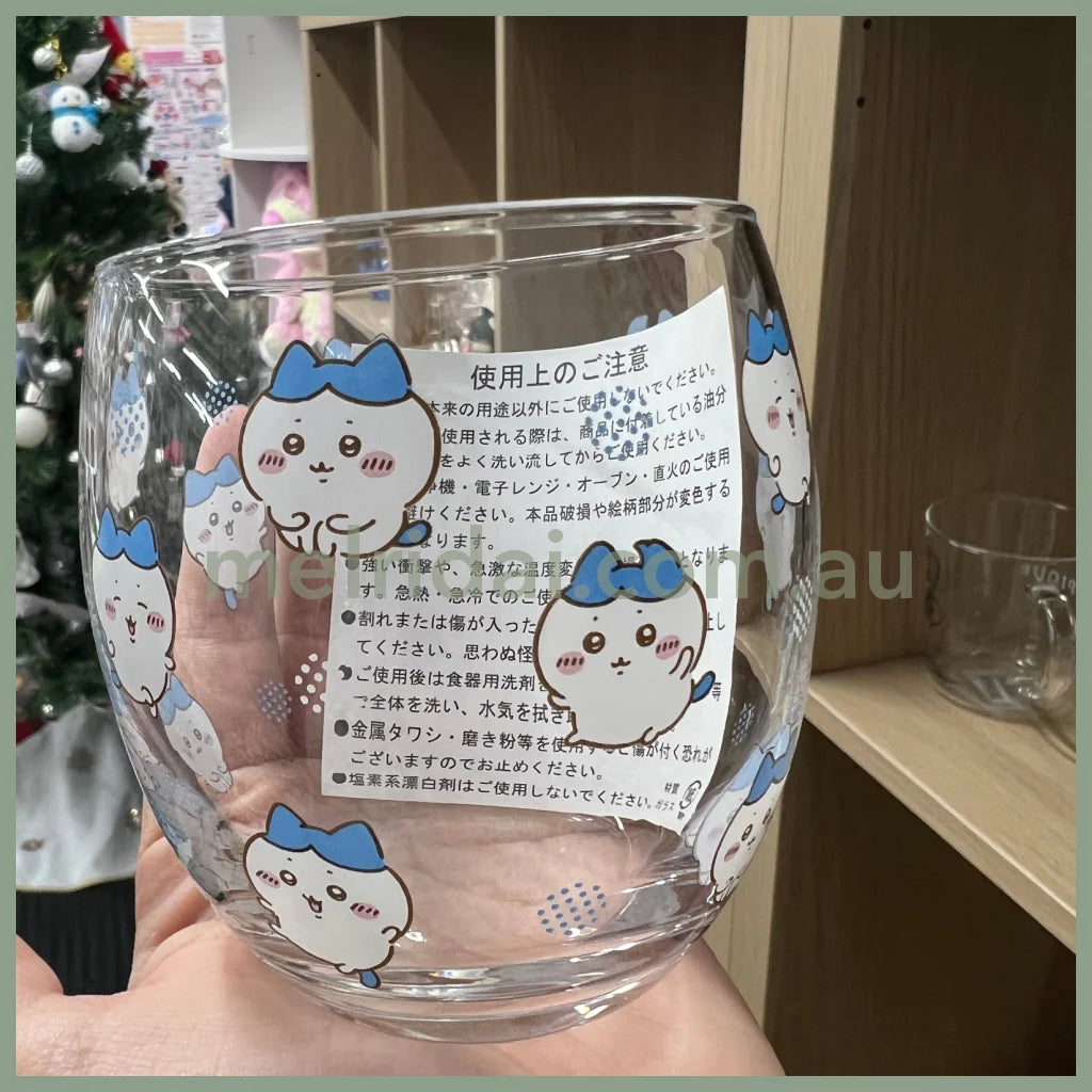 【Made In Japan】Chiikawa | Glass 73×H83Mm 吉伊卡哇 玻璃杯 Hachiware 八字喵/小八/小蓝