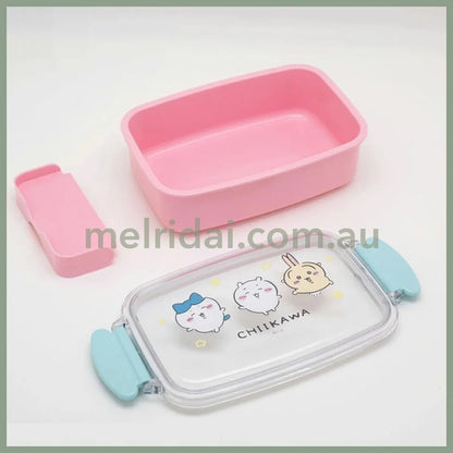 【Made in Japan】CHIIKAWA | Lunch Box 169×58×104mm (microwave and dishwasher safe)