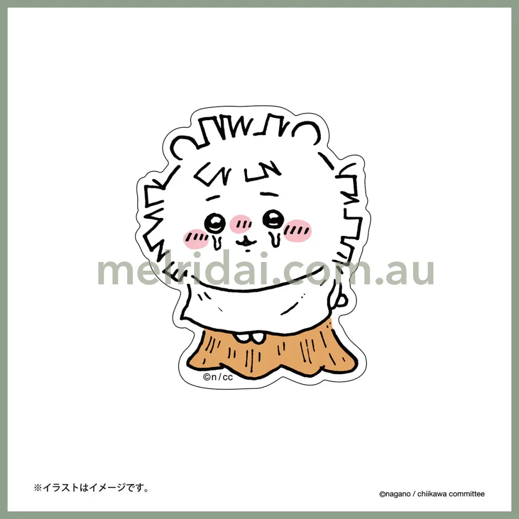【Made in Japan】CHIIKAWA | Stickers 80×60mm (Disheveled Chiikawa)