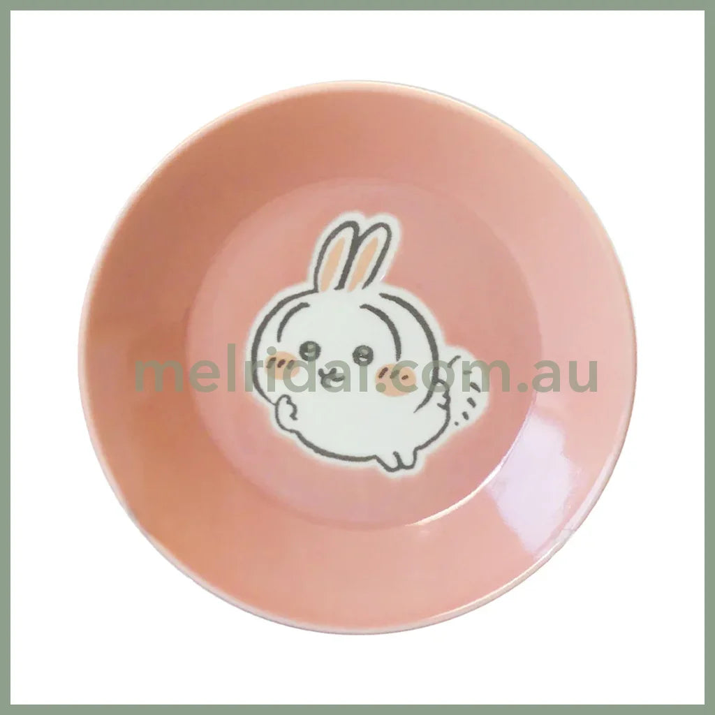 【Made in Japan】CHIIKAWA | Usagi Ceramic 13.5cm Small Plate Φ135×25mm