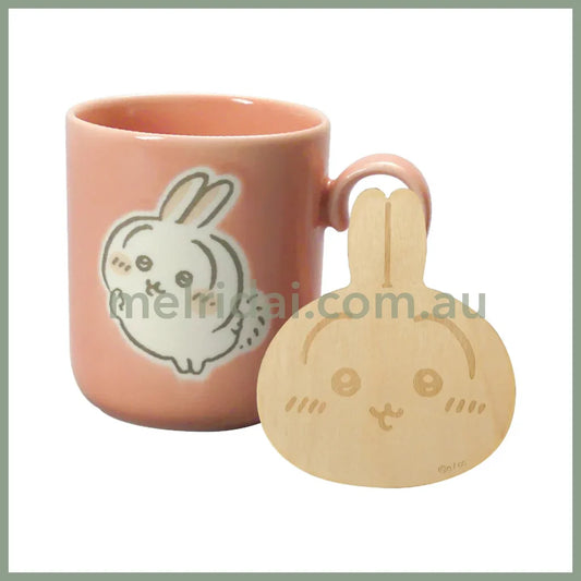 【Made in Japan】CHIIKAWA | Usagi Ceramic Mug Cup with Coaster Set