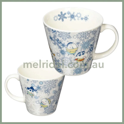 【Made In Japan】Crayon Shin-Chan | Four Seasons Mug Shinnosuke H88×Φ95Mm 蜡笔小新 陶瓷马克杯/四季印花杯 Winter