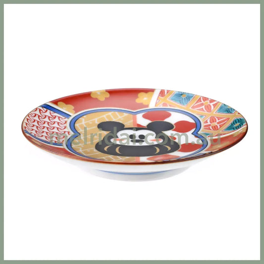【Made In Japan】Disney | Tokyodisneystore Mickey Mouse Small Plate 11.3×10.8×2.3Cm (New Yeat 2025)