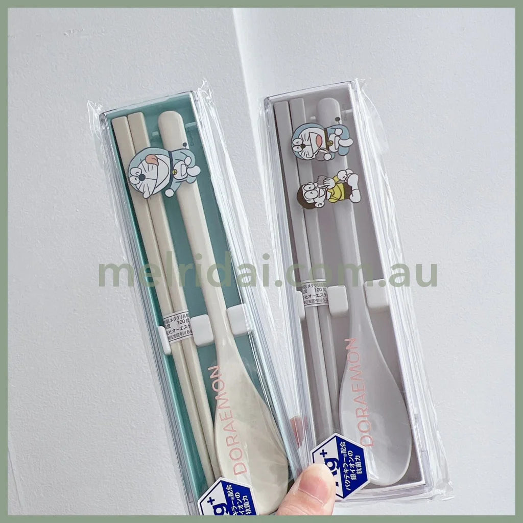 Made In Japanim Doraemonchopsticks & Spoon Set A 100